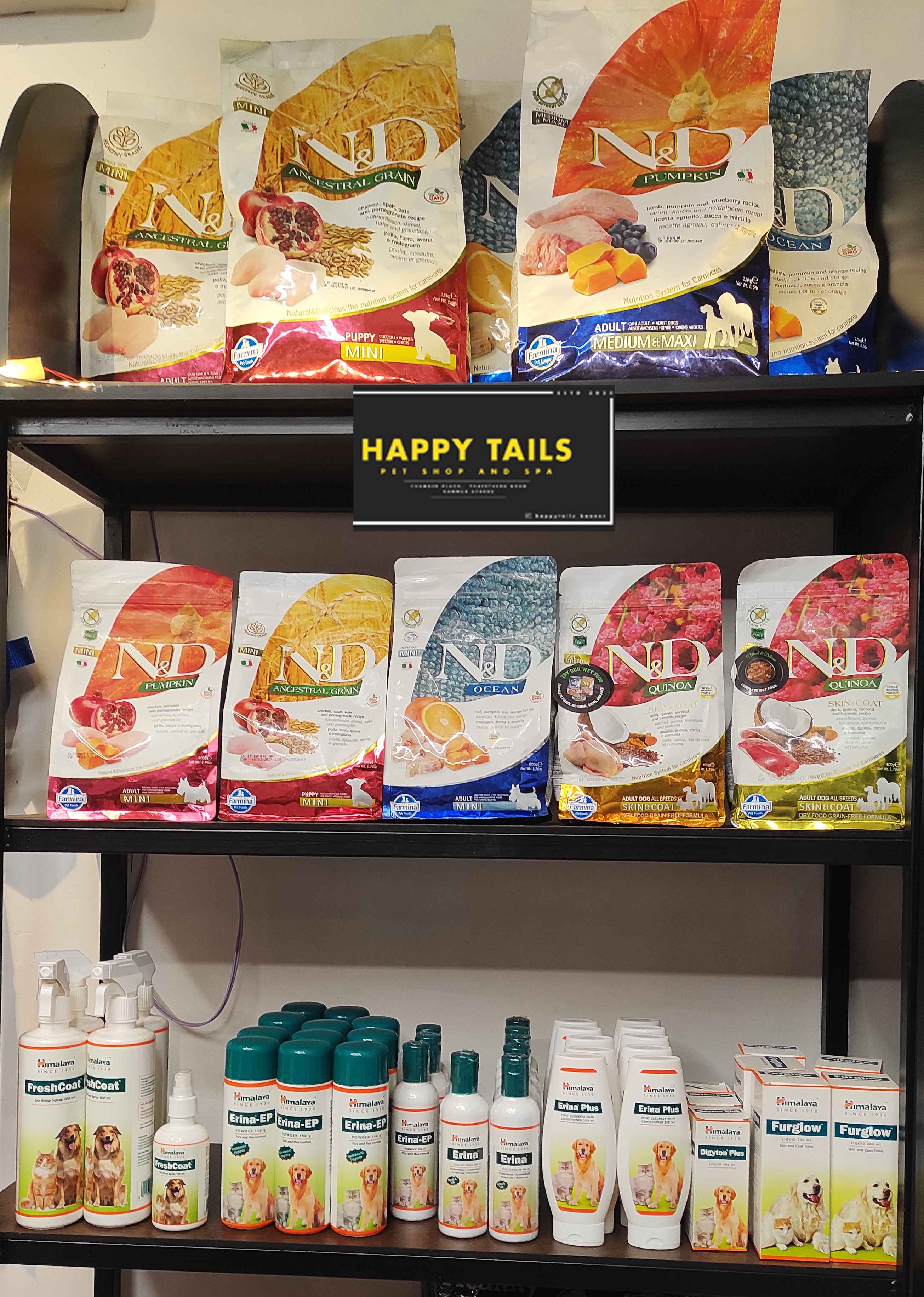 HAPPY TAILS - PET SHOP & SPA
